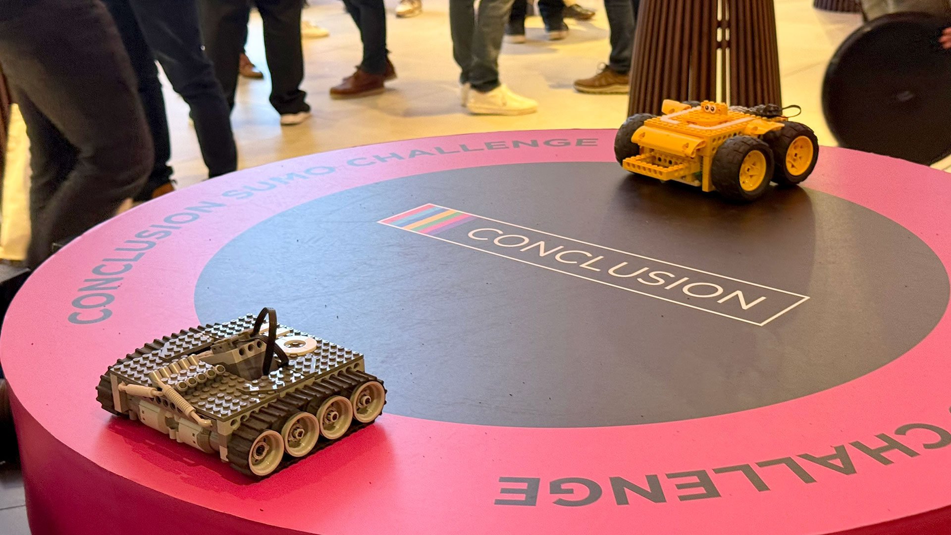 Sumo Challenge met LEGO® bouwstenen